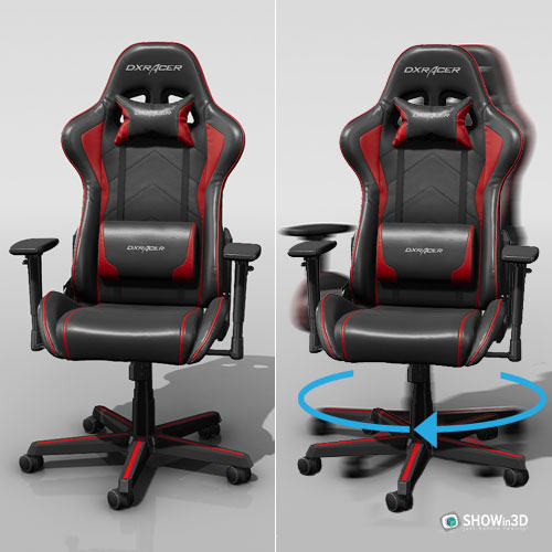 Differenza tra una sedia fatta con rendering vs 3d