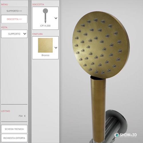 Configurazione 3d CRM ERP