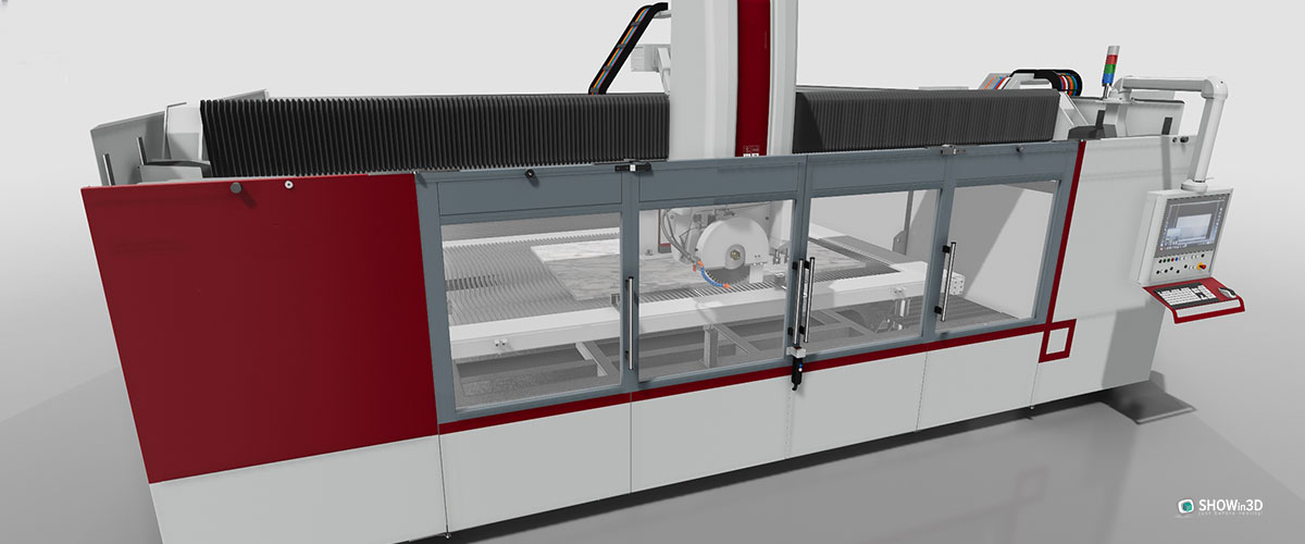 Configuratore industriale per macchinario 3d