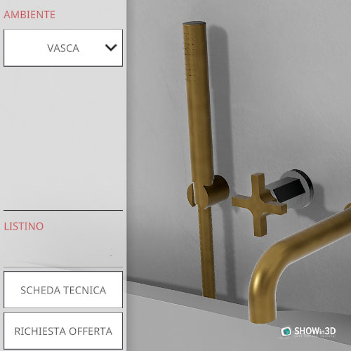 Specifiche tecniche rubinetteria bagno per e-commerce