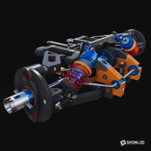 Software SHOWin3D uno dei programmi 3d per rendering nel mercato internazionale