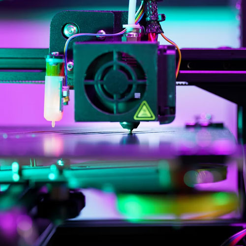 Esempio di stampaggio generato da un file per stampa 3d