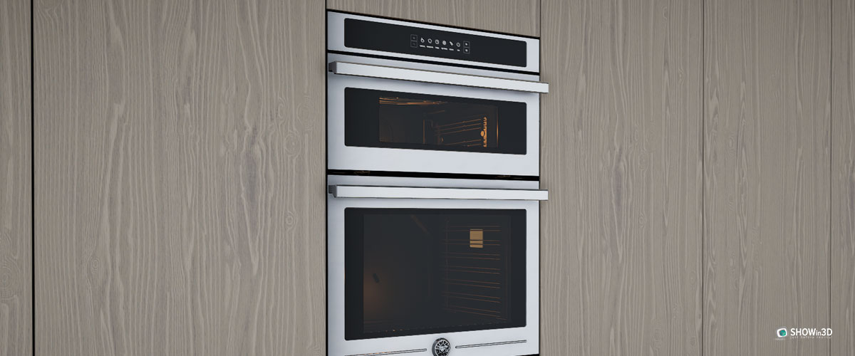 Rendering forno e microonde