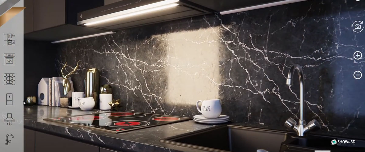 Configurazione del piano di una cucina