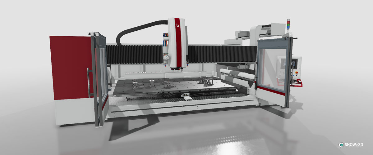 Prototipazione di un macchinario industriale dopo aver svolto la modellazione